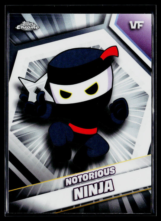 2026 Topps Chrome VeeFriends #7 Notorious Ninja