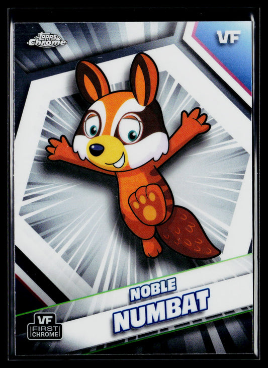 2026 Topps Chrome VeeFriends #126 Noble Numbat