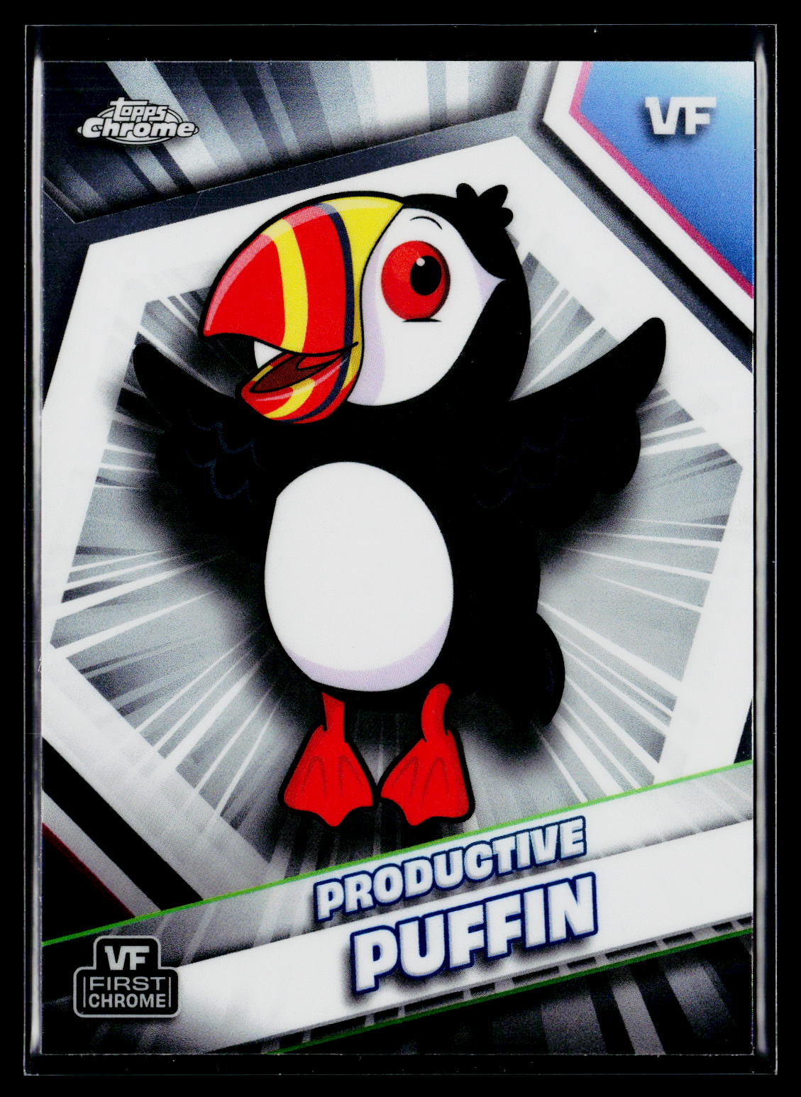 2026 Topps Chrome VeeFriends #141 Productive Puffin