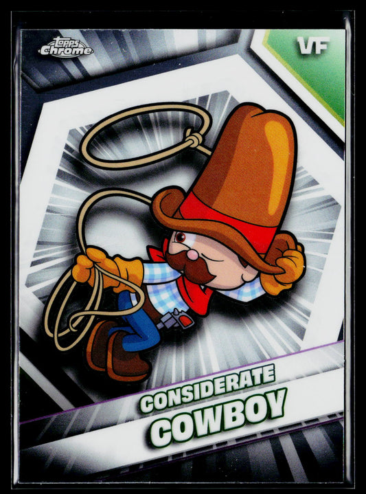 2026 Topps Chrome VeeFriends #54 Considerate Cowboy