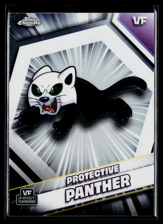 2026 Topps Chrome VeeFriends #143 Protective Panther