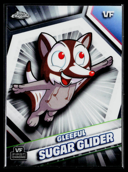 2026 Topps Chrome VeeFriends #83 Gleeful Sugar Glider