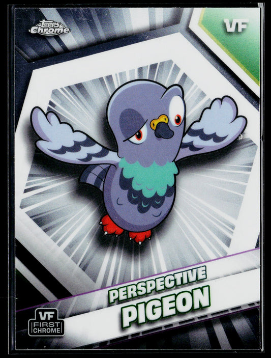 2026 Topps Chrome VeeFriends #136 Perspective Pigeon