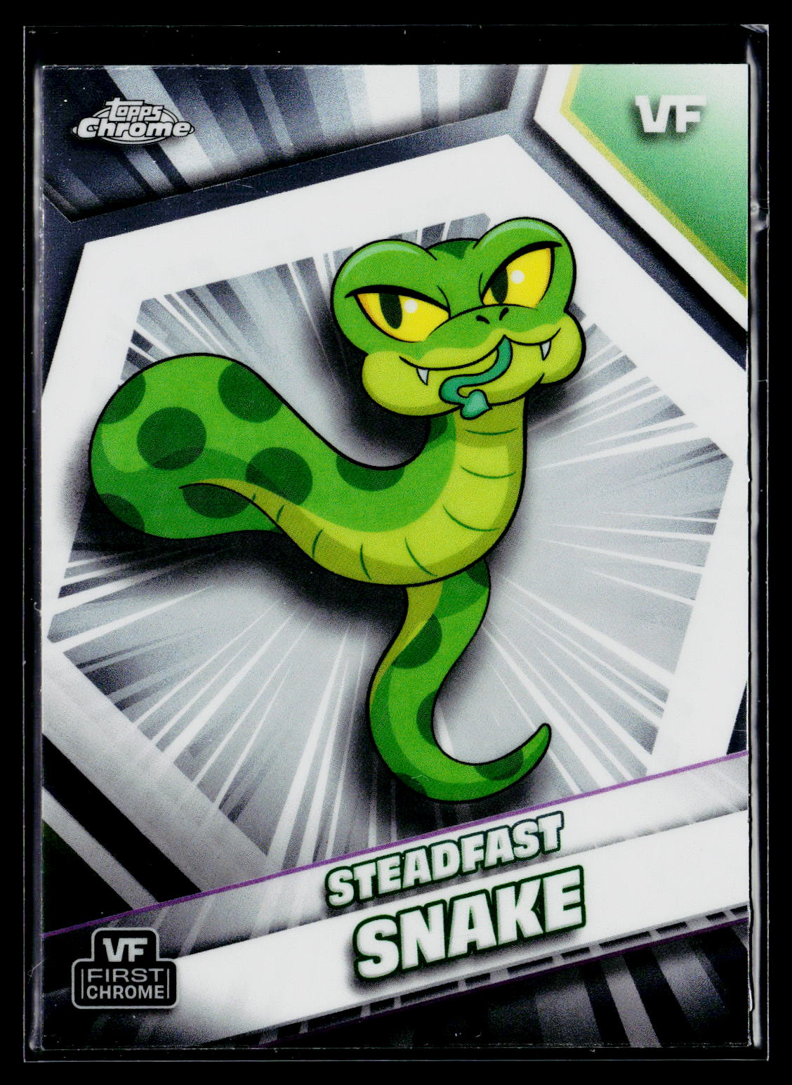 2026 Topps Chrome VeeFriends #163 Steadfast Snake