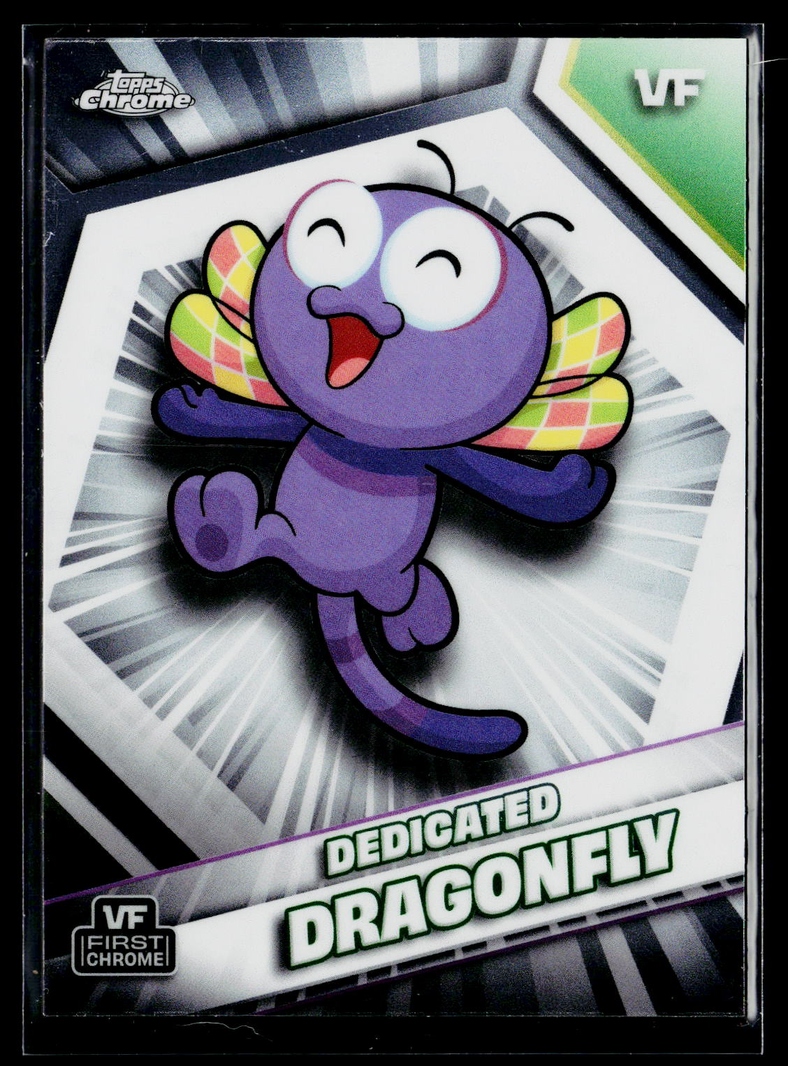 2026 Topps Chrome VeeFriends #63 Dedicated Dragonfly