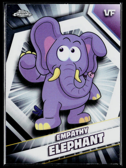 2026 Topps Chrome VeeFriends #70 Empathy Elephant