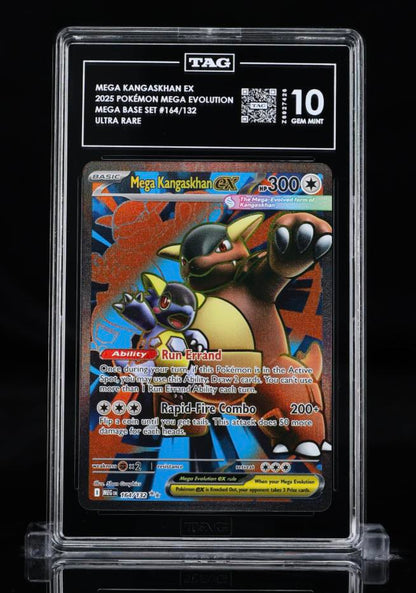 ME01: Mega Evolution #164/132 Mega Kangaskhan ex TAG 10