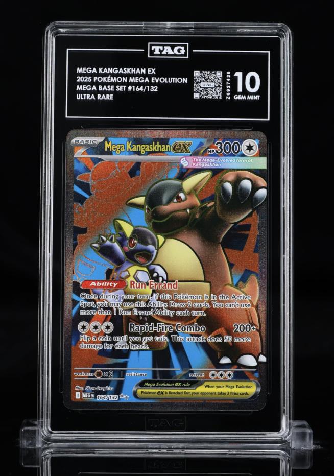 ME01: Mega Evolution #164/132 Mega Kangaskhan ex TAG 10