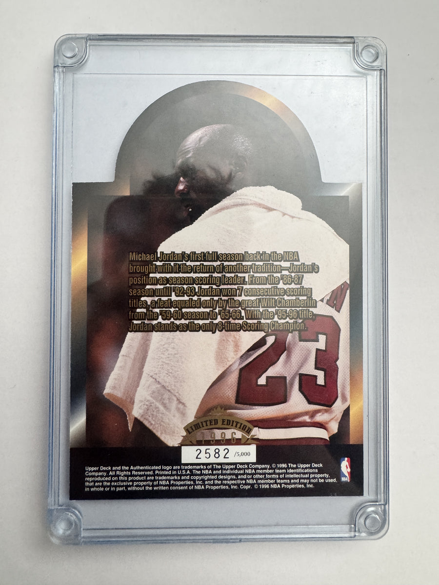 1996 Upper Deck Scoring Champ Michael Jordan /5000