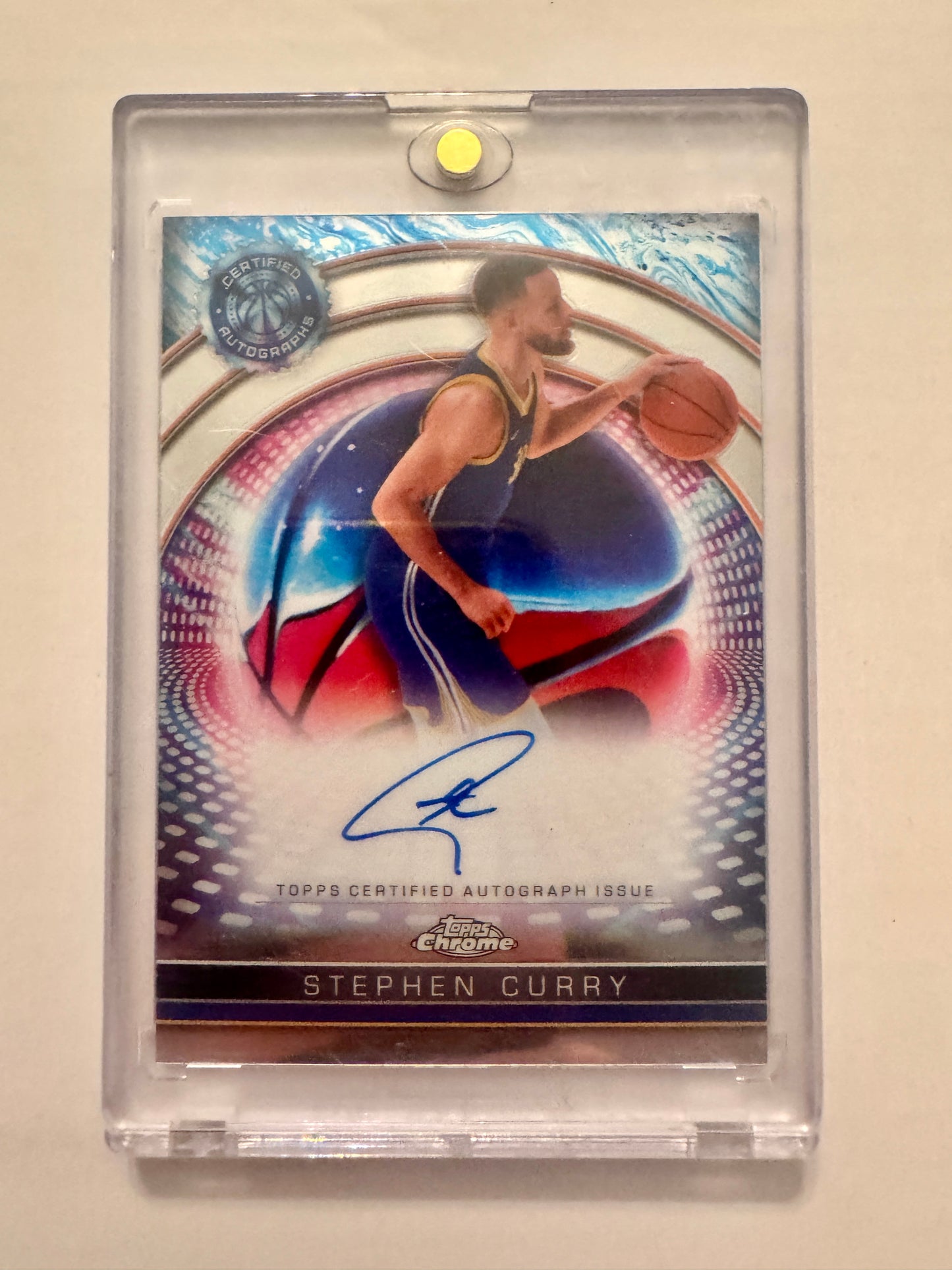 2024-25 Topps Chrome #TCAI-SC Stephen Curry Topps Certified Autograph Issue