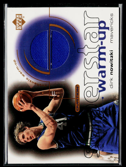 2001-02 Upper Deck Ovation #DN Dirk Nowitzki Superstar Warm-Ups