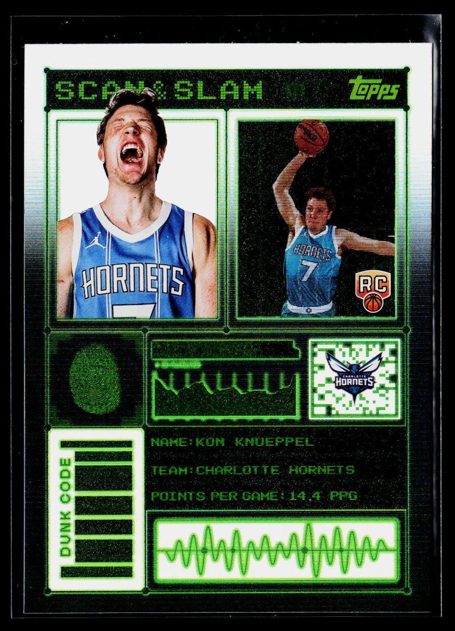 2025-26 Topps #SS-29 Kon Knueppel Scan and Slam