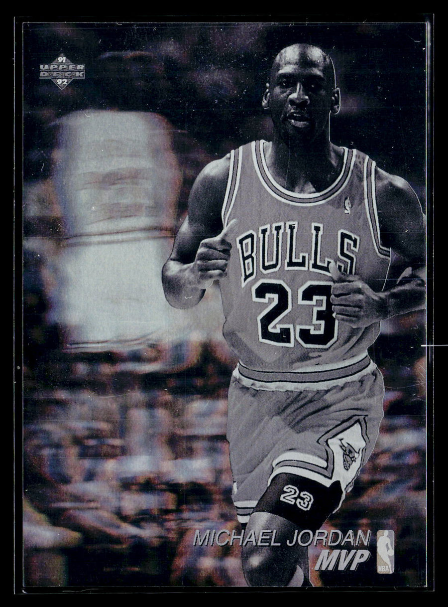 1991-92 Upper Deck 2 Michael Jordan International Award Winner Hologram