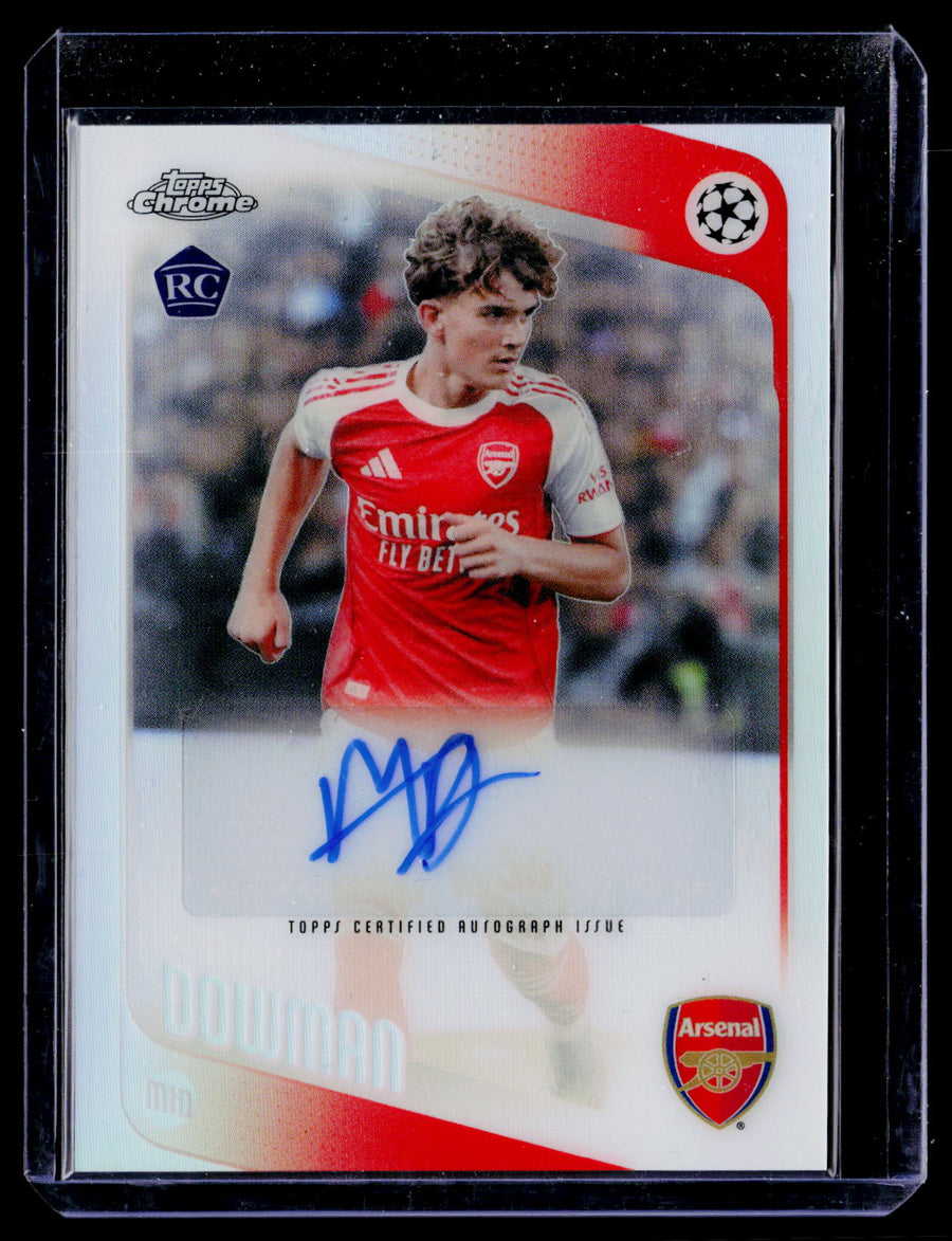 2025-26 Topps Chrome UEFA Club Competitions #CA-MD Max Dowman Chrome Autographs