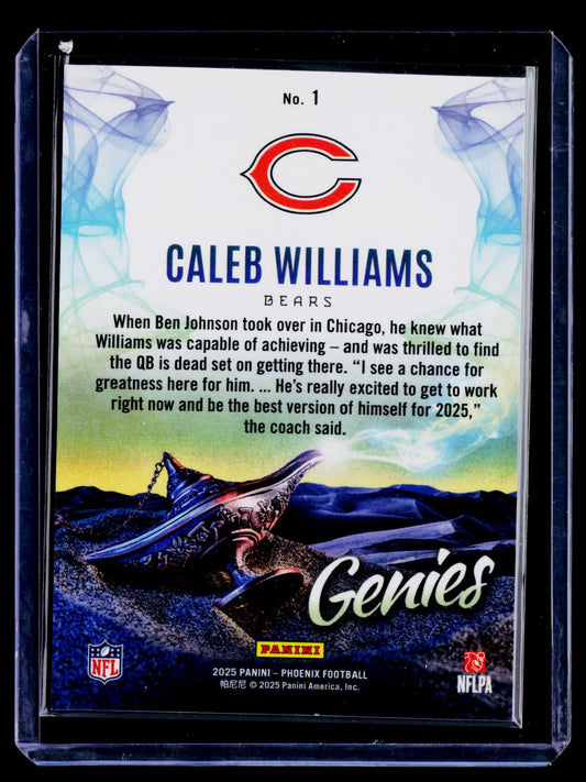 2025 Panini Phoenix #1 Caleb Williams Genies