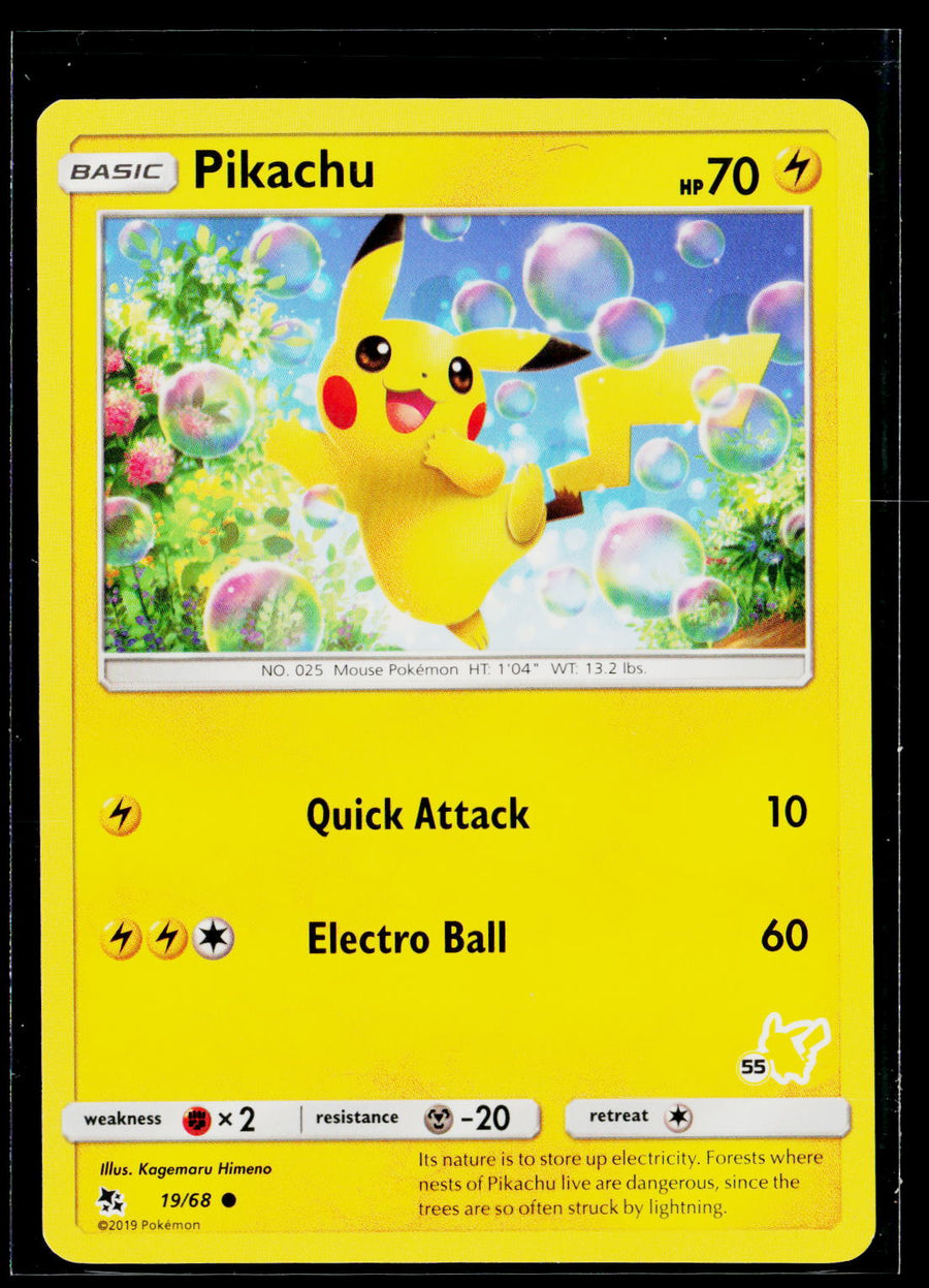 Hidden Fates #19/68 Pikachu