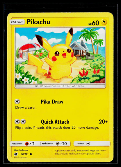 SM - Crimson Invasion #30/111 Pikachu