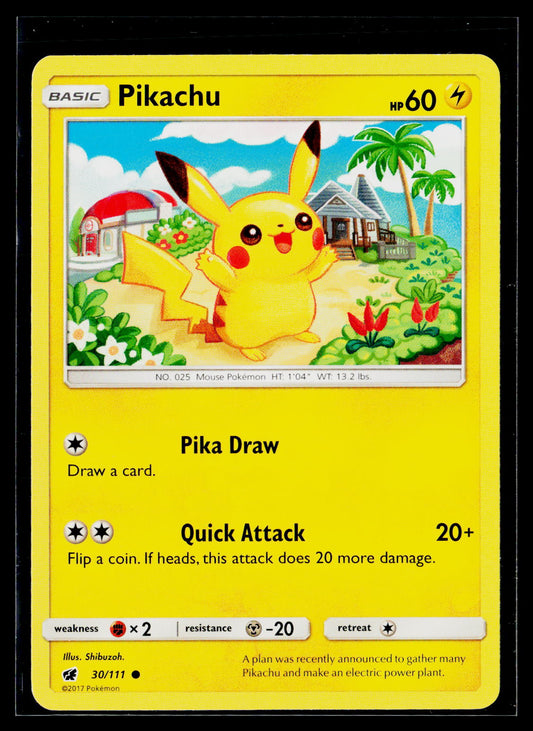 SM - Crimson Invasion #30/111 Pikachu