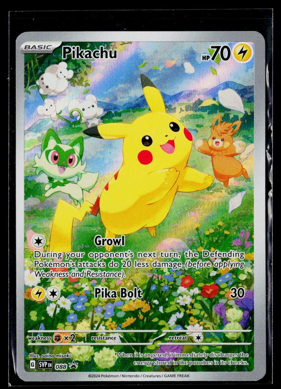 SV: Scarlet & Violet Promo Cards #088 Pikachu