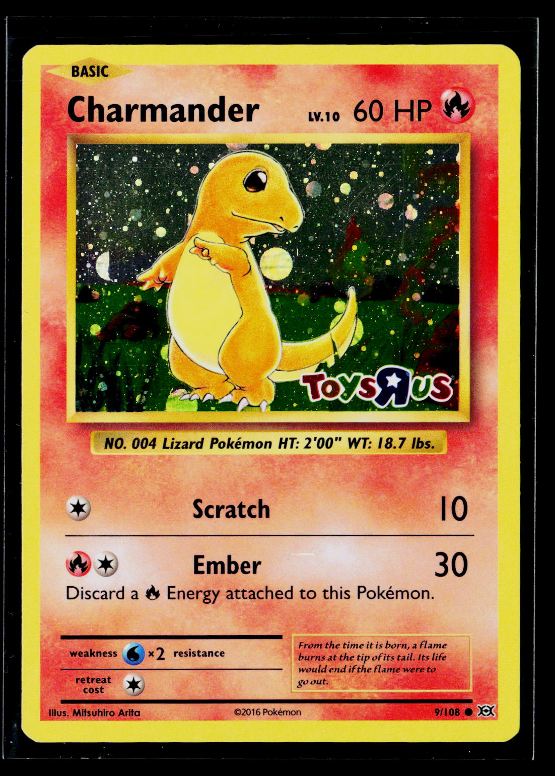 XY - Evolutions #9/108 Charmander ToysRUs