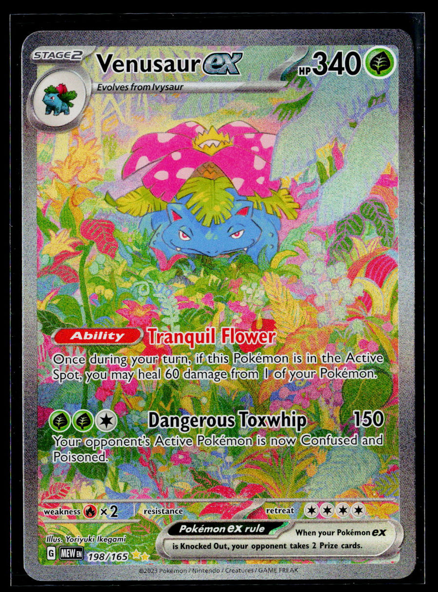 SV2a: Pokemon Card 151 #200/165 Venusaur ex