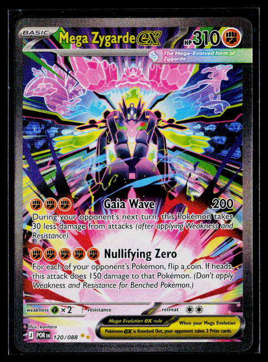 ME03: Perfect Order #120/088 Mega Zygarde ex