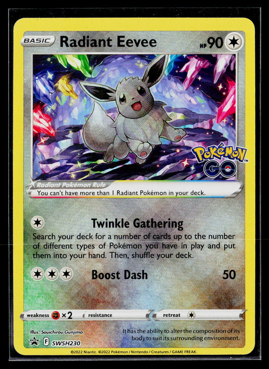 SWSH: Sword & Shield Promo Cards #SWSH230 Radiant Eevee