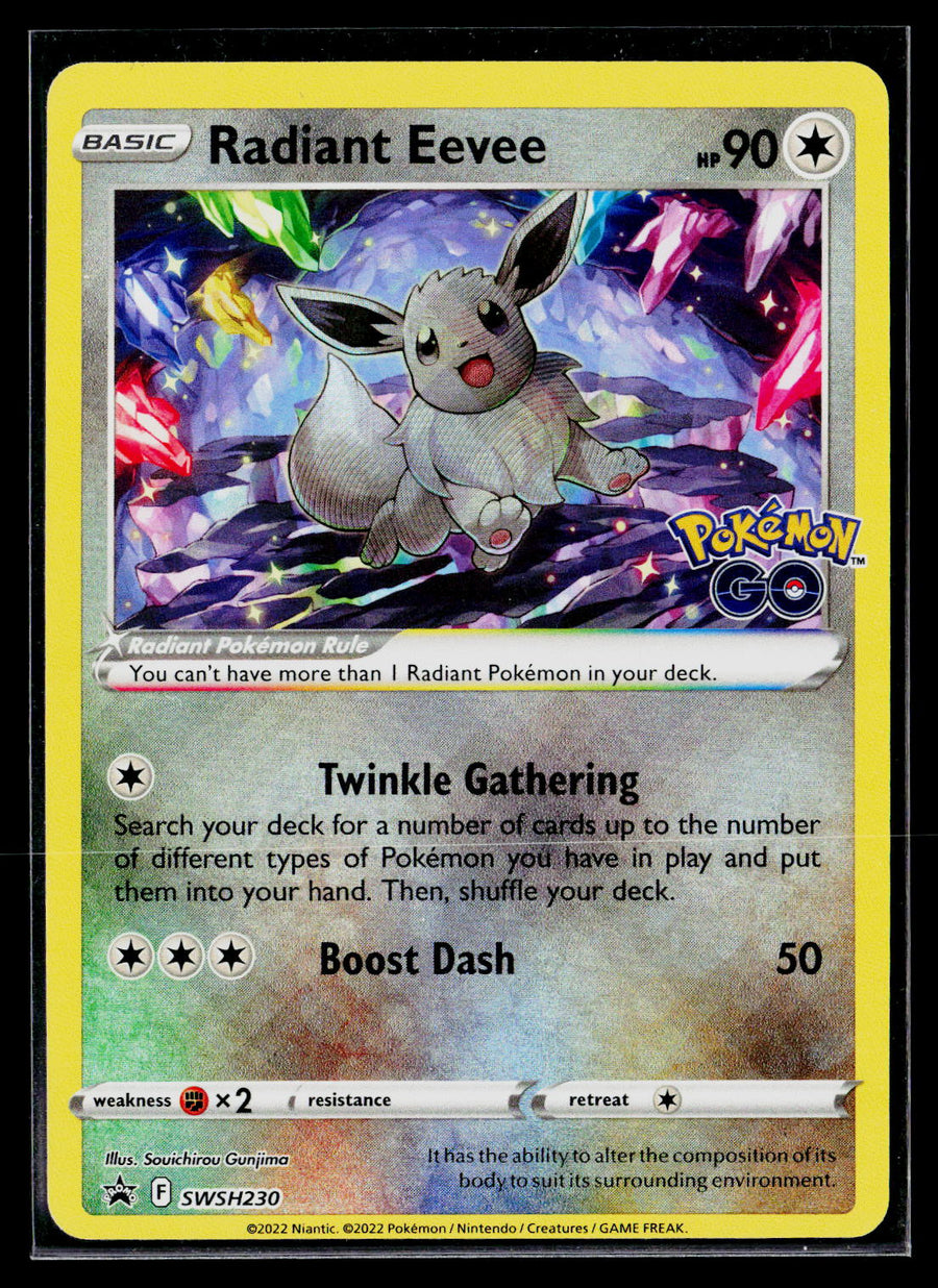 SWSH: Sword & Shield Promo Cards #SWSH230 Radiant Eevee