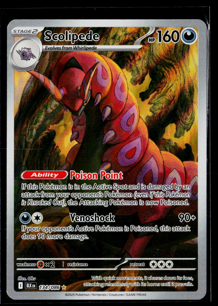 SV: Black Bolt #134/086 Scolipede