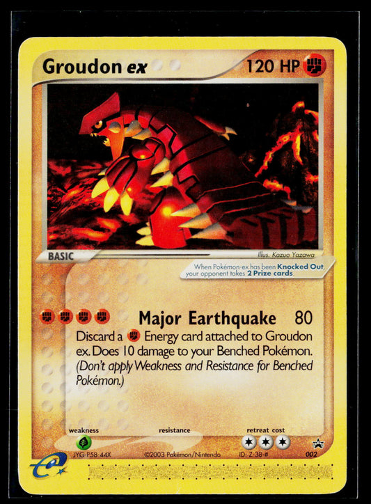 Nintendo Promos #002 Groudon ex