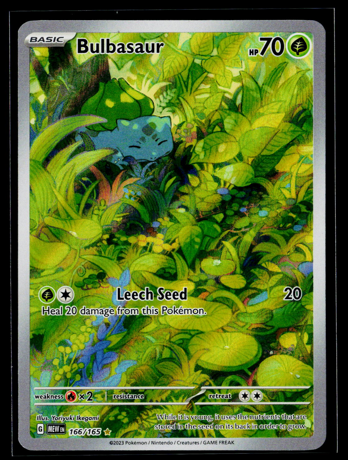 SV: Scarlet & Violet 151 #166/165 Bulbasaur