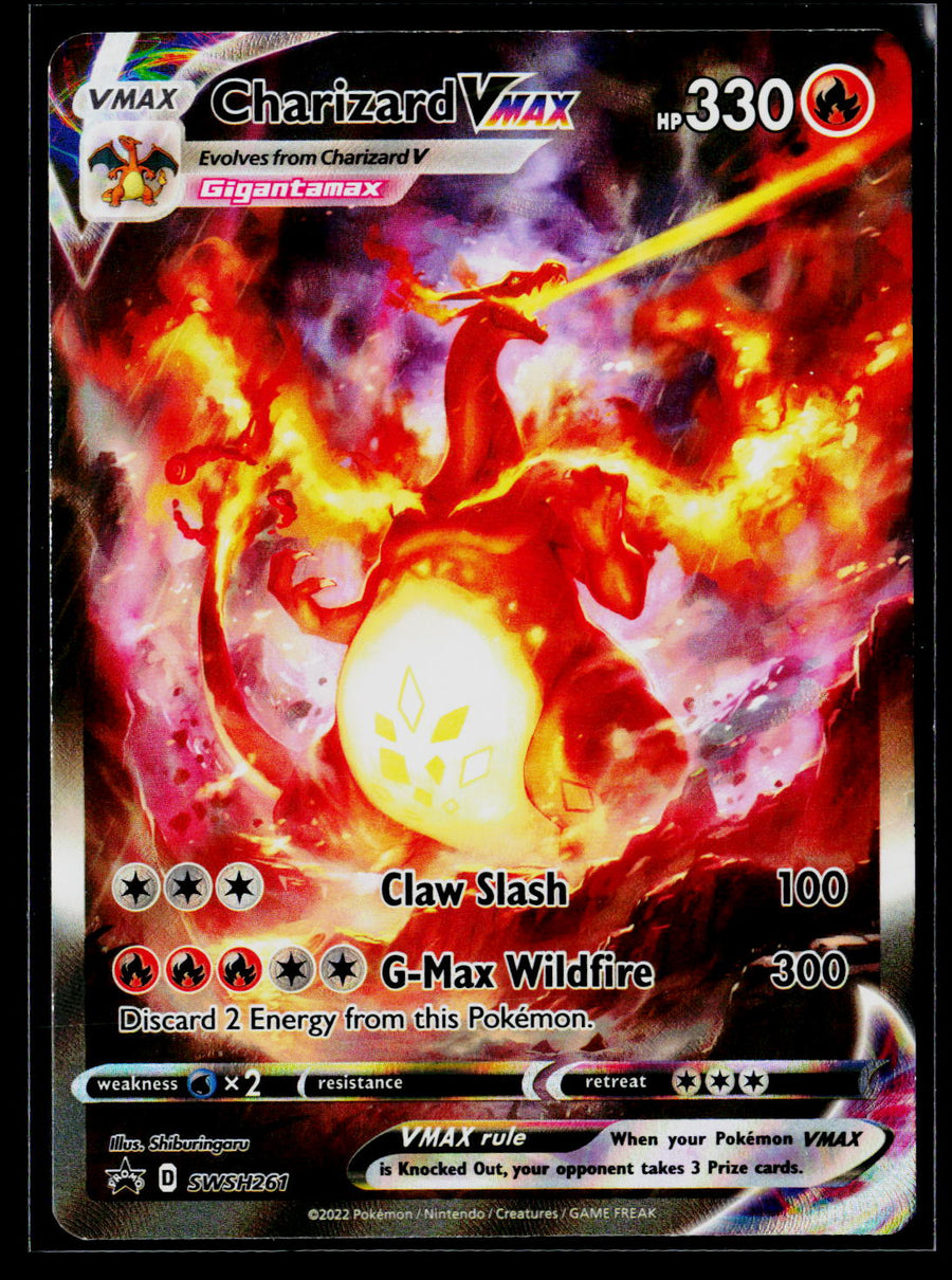 SWSH: Sword & Shield Promo Cards #SWSH261 Charizard VMAX
