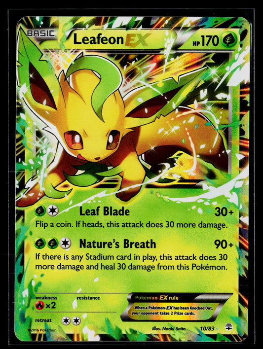 Generations #10/83 Leafeon EX