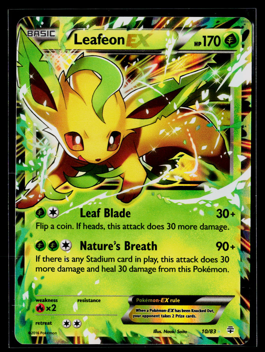Generations #10/83 Leafeon EX