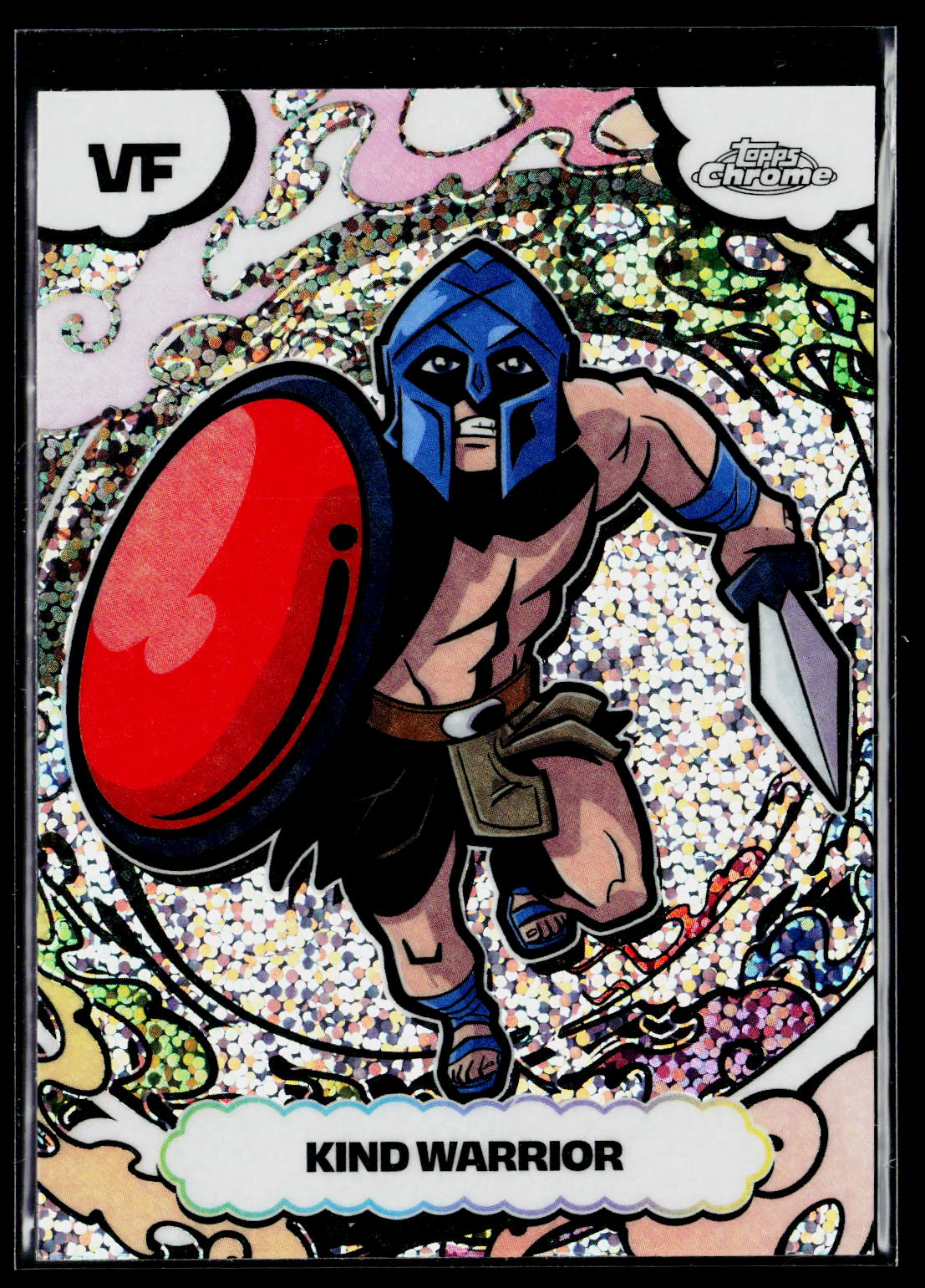 2026 Topps Chrome VeeFriends #SSA-4 Kind Warrior Manga Speckle