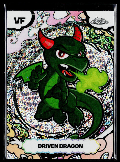 2026 Topps Chrome VeeFriends #SSA-5 Driven Dragon Manga Speckle