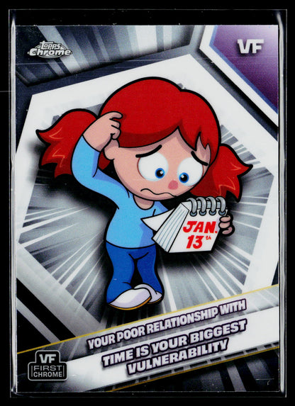 2026 Topps Chrome VeeFriends 197 Your Poor Relationship With