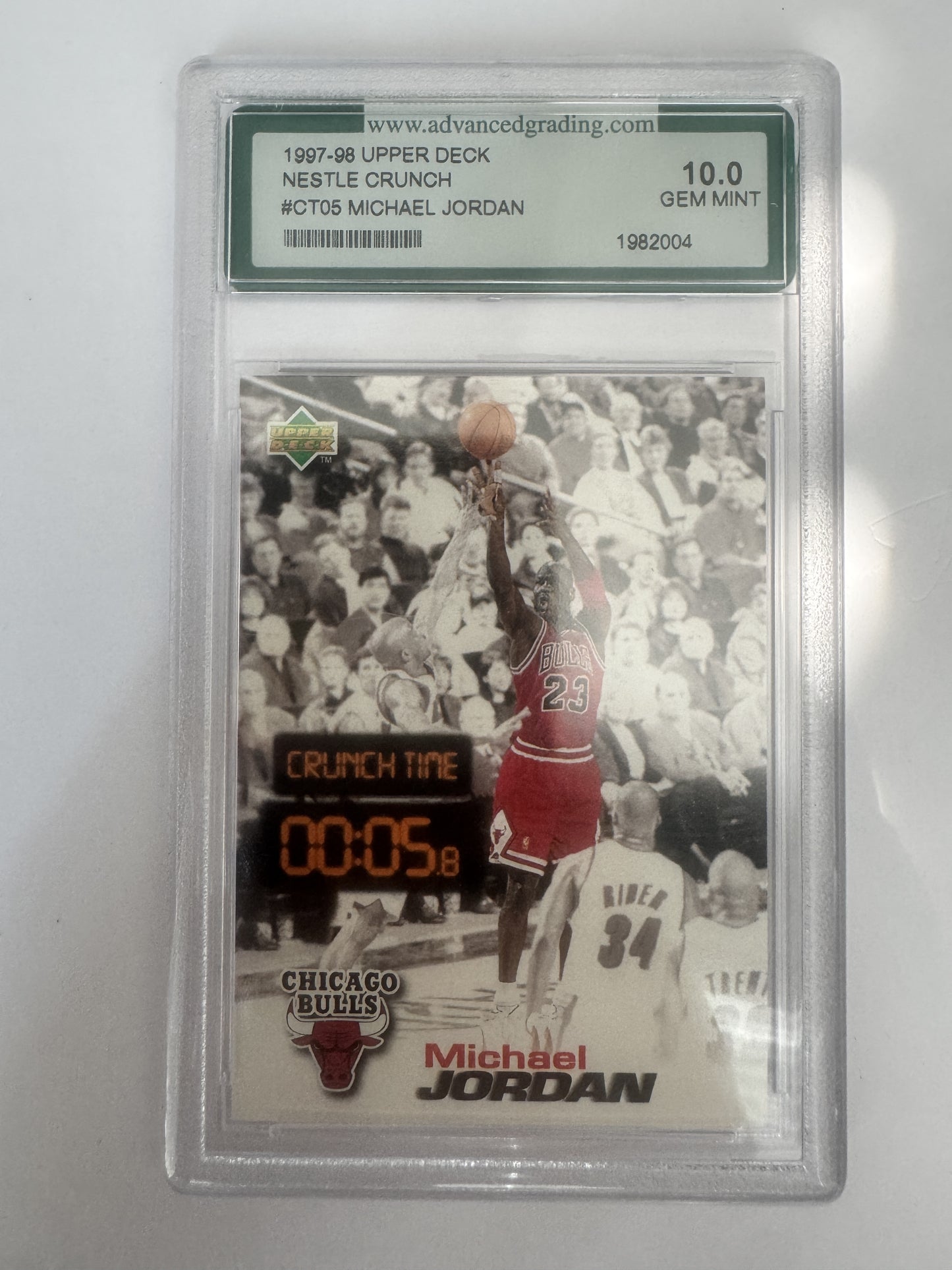 1997 Upper Deck Nestle Crunch Time #CT05 Michael Jordan Other 10