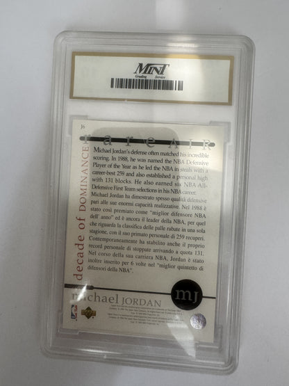 1994 Upper Deck Jordan Rare Air #J6 Michael Jordan Decade of Dominance MNT 10