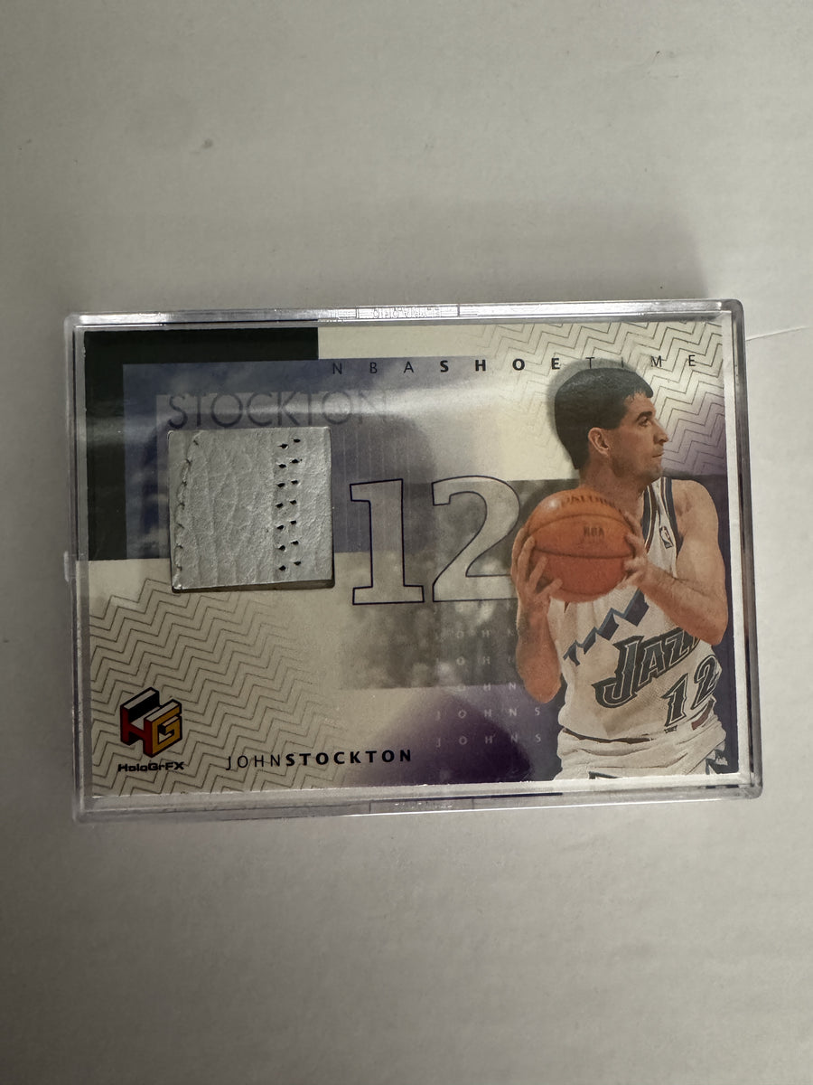 1999-00 Upper Deck HoloGrFX #JS-S John Stockton NBA Shoetime