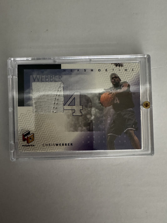 1999-00 Upper Deck HoloGrFX #CW-S Chris Webber NBA Shoetime