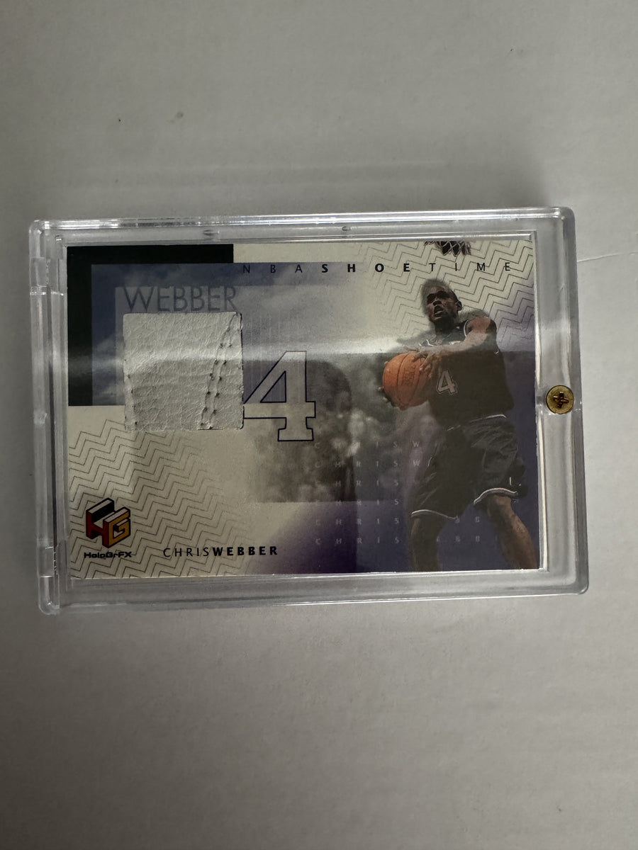 1999-00 Upper Deck HoloGrFX #CW-S Chris Webber NBA Shoetime