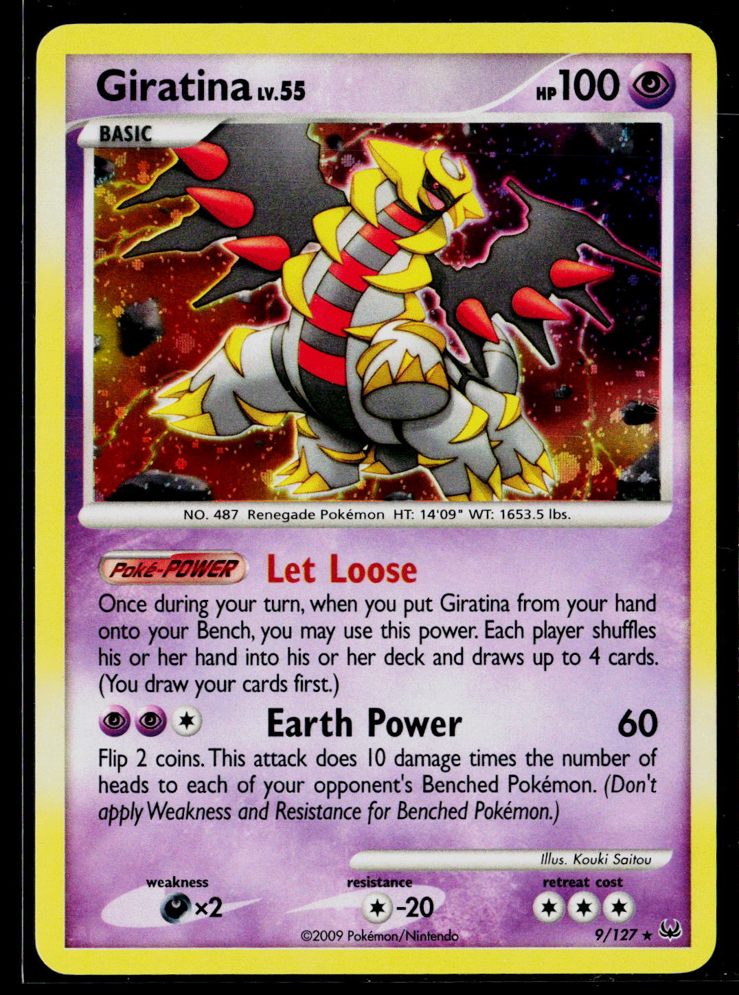 Platinum #9/127 Giratina (9)
