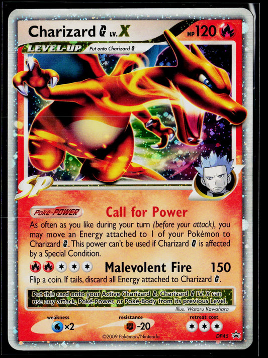Diamond and Pearl Promos #DP45 Charizard G LV.X