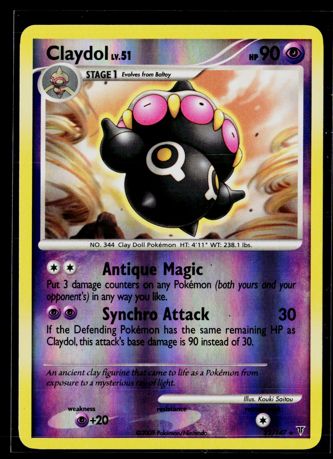 Pt3: Beat of the Frontier #047/100 Claydol