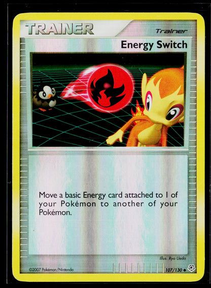 Diamond and Pearl #107/130 Energy Switch