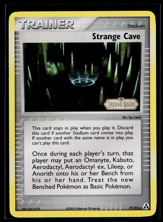 Legend Maker #77/92 Strange Cave Stamped