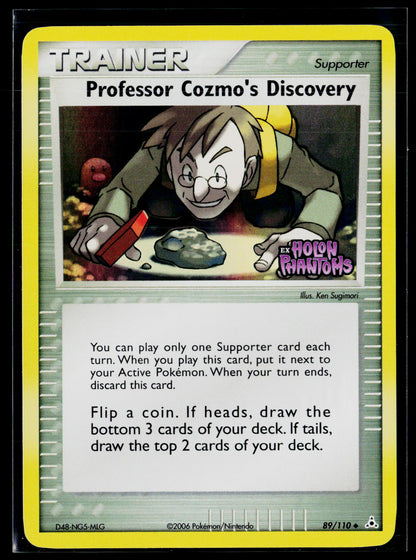 Holon Phantoms #89/110 Professor Cozmo's Discovery Stamped