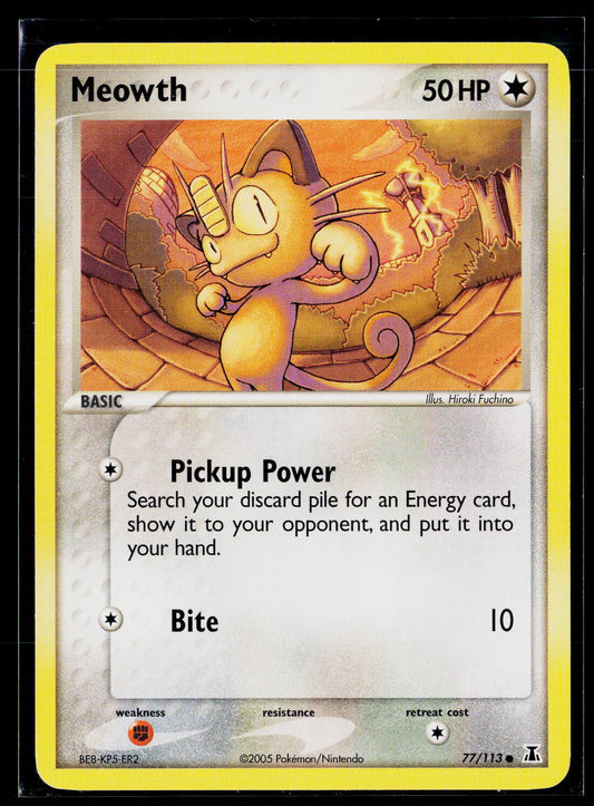 Delta Species #77/113 Meowth