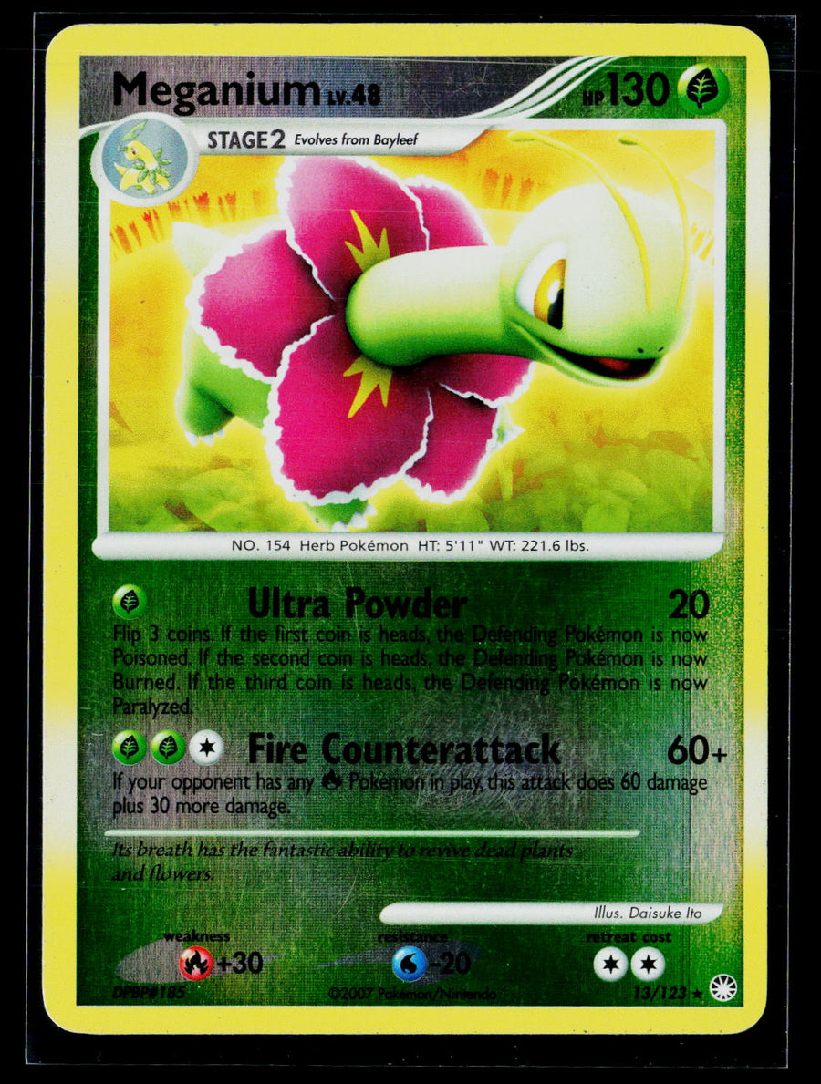Mysterious Treasures #13/123 Meganium reverse holo